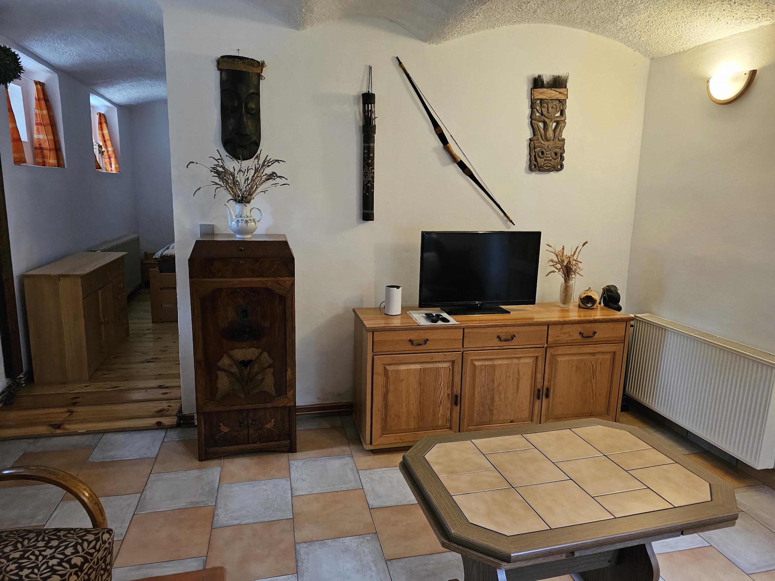 Přízemní apartmán - obývací pokoj